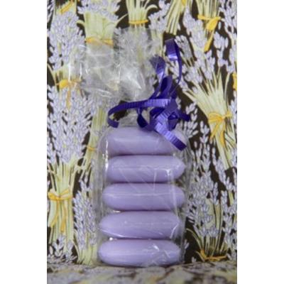 image of Packet of 4 Pillow Soaps Purple