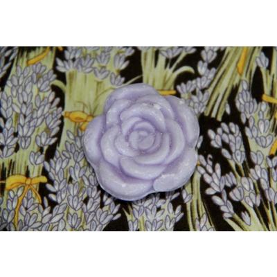 image of Small Rose shaped Lavender Soap
